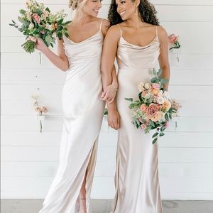 Revelry Skye Bridesmaid Dress in Silver Sage
